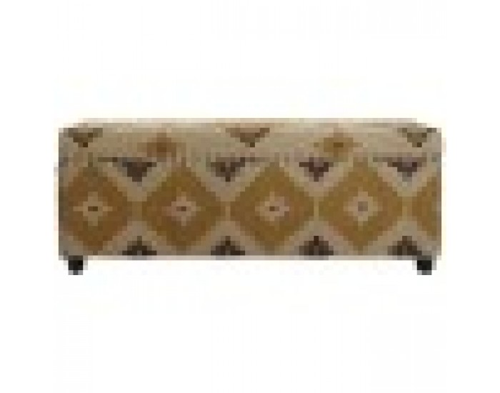 Ракла Home ESPRIT Бежов Горчица Памук 120 x 40 x 45 cm Ракла Home ESPRIT Бежов Горчица Памук 120 x 40 x 45 cm