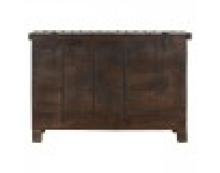 Ракла Home ESPRIT Кафяв Желязо тиково дърво 137 x 44 x 98 cm