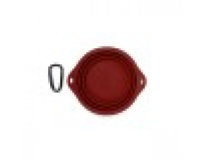 Сгъваща Купичка за Домашни Любимци Gloria Червен Силикон Алуминий 550 ml