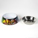 Хранилка за кучета Marvel меламин 180 ml Червен Метал Хранилка за кучета Marvel меламин 180 ml Червен Метал