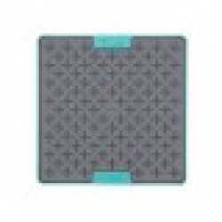 Възглавница Lickimat Червен цвят тюркоаз полипропилен TPR - Домашни любимци