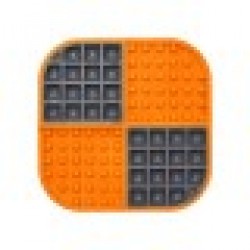 Възглавница Lickimat Dog Slomo Оранжев Orange полипропилен TPR - Домашни любимци