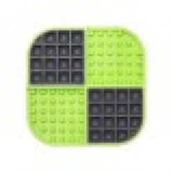 Възглавница Lickimat Slomo Зелен полипропилен TPR - Домашни любимци