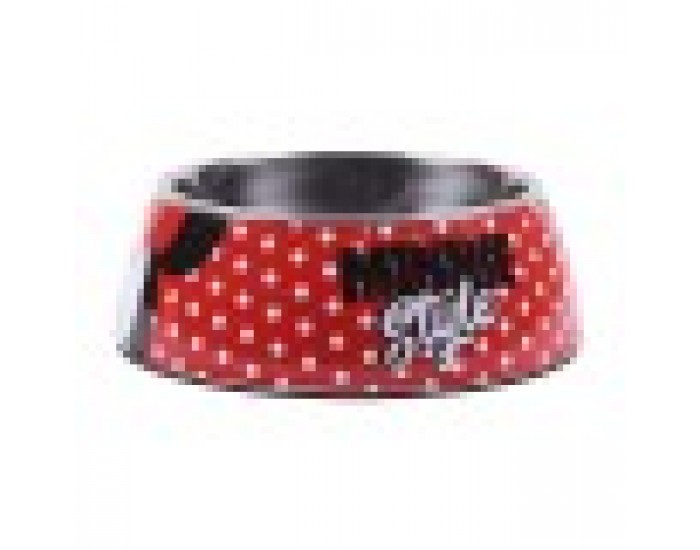 Хранилка за кучета Minnie Mouse 760 ml меламин Метал Многоцветен