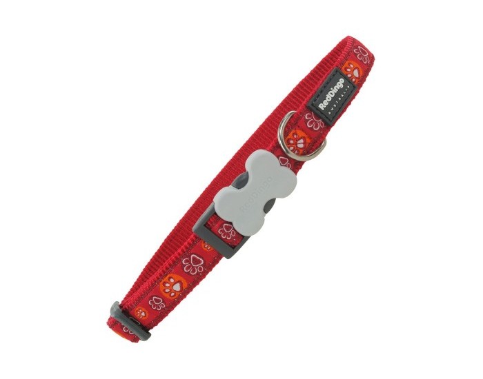 Кучешки Нашийник Red Dingo (1,2 x 20-32 cm)