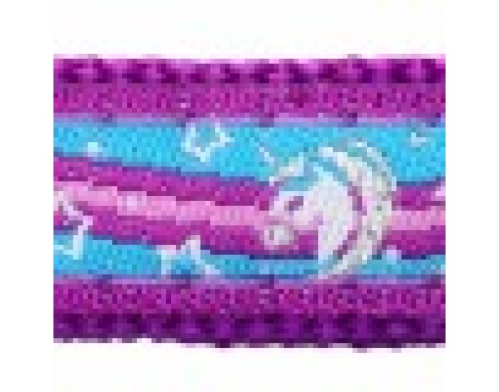 Кучешки Нашийник Red Dingo Unicorn 24-37 cm