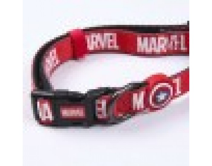 Кучешки Нашийник Marvel S/M Червен