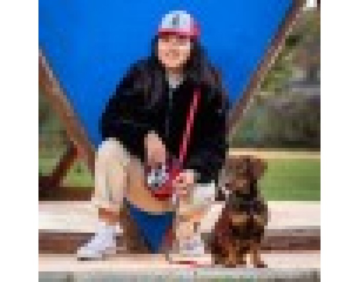 Кучешка Каишка Mickey Mouse Черен M