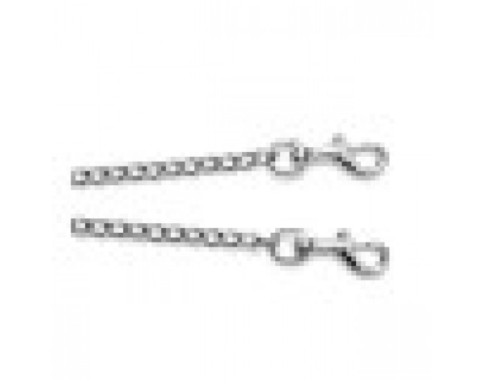 2 Dog Leash Coupler Gloria, 3mm x 25 cm