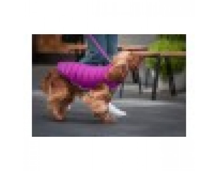 Палто за Куче TicWatch Puffer Розов/Лилав 35 cm