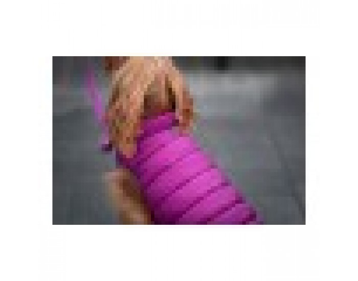 Палто за Куче TicWatch Puffer Розов/Лилав 35 cm