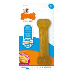 Гризалка за кученца Nylabone, Размер S, Пиле - Домашни любимци