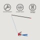 котешка играчка Spiderman Червен 100 % полиестер котешка играчка Spiderman Червен 100 % полиестер