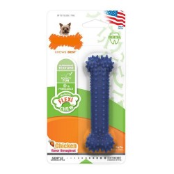 Dog teether Nylabone Plaque Attacker, Естествен, Размер S, Пиле - Домашни любимци