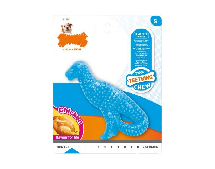 Гризалка за куче Nylabone, Динозавър, Найлон