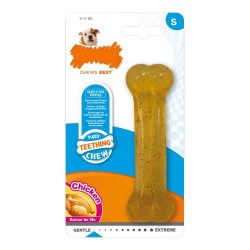 Гризалкка за кученца Nylabone, Размер М, Пиле - Домашни любимци