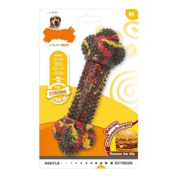 Dog teether Nylabone Strong, Хамбургер, Размер М - Домашни любимци