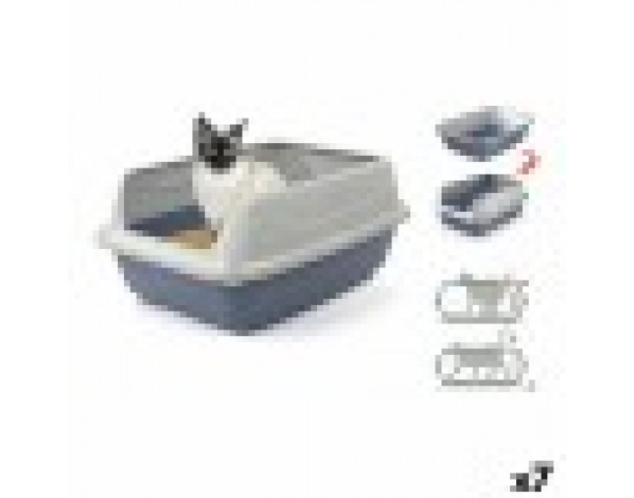 Пясъчник за Котки Georplast Sonic Пластмаса 44,5 x 34 x 18,5 cm (7 броя) Пясъчник за Котки Georplast Sonic Пластмаса 44,5 x 34 x 18,5 cm (7 броя)