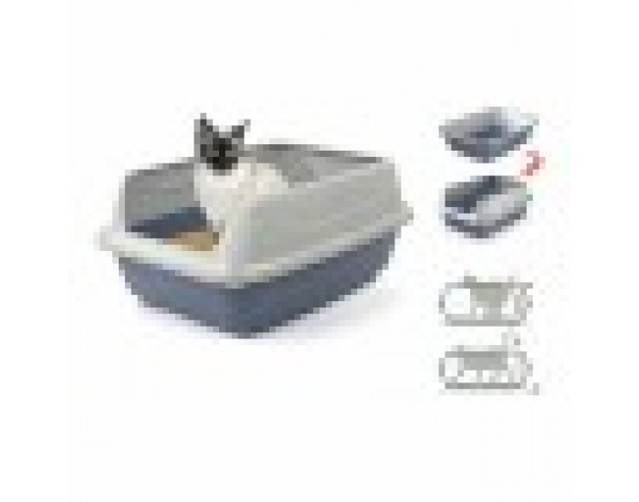 Пясъчник за Котки Georplast Sonic Пластмаса 44,5 x 34 x 18,5 cm (7 броя) Пясъчник за Котки Georplast Sonic Пластмаса 44,5 x 34 x 18,5 cm (7 броя)