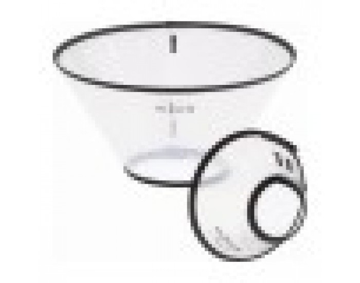 Елизаветинска яка за куче KVP Saf-T-Clear, Прозрачен, 17-20 cm