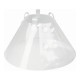 Елизаветинска яка за куче KVP Betsy, Прозрачен, 33-41 cm, Пластмаса