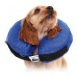 Recovery Collar for Dogs KVP Kong Cloud, Син, Надуваем - Домашни любимци
