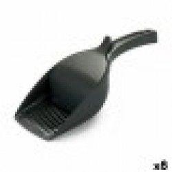Лопата насипвач Stefanplast Антрацит Пластмаса 12 X 7 X 27, 5 cm (8 броя) - Домашни любимци
