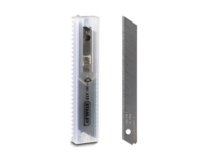 Режещо Острие Stanley (10 uds) 9 mm