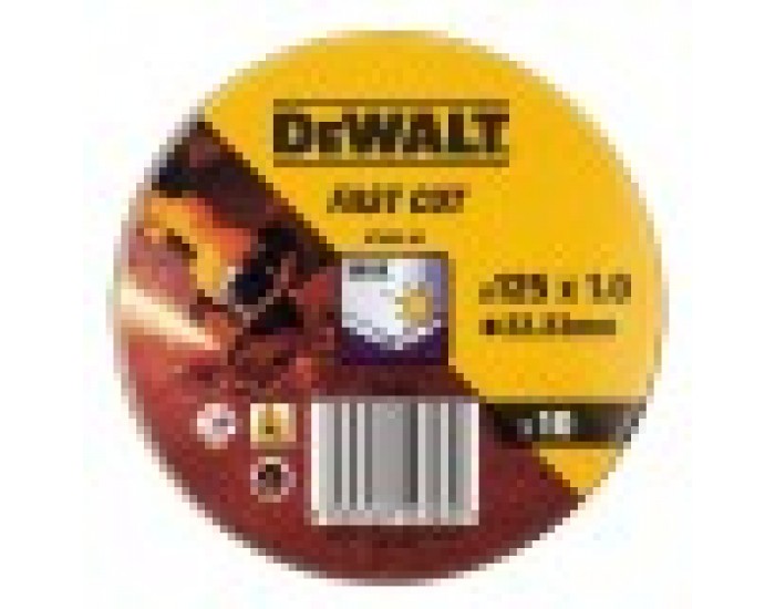 Режещ диск Dewalt Fast Cut dt3507-qz 10 броя 115 x 1 x 22,23 mm