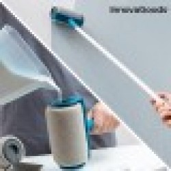 Комплект от Презареждащи Антикапкови Валяци за Боядисване Roll'n'paint InnovaGoods 5 части - Направи си сам - Железария, Инструменти и Материали