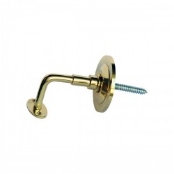 Handrail Bracket EDM Златен Полиран месинг Щип - Направи си сам - Железария, Инструменти и Материали