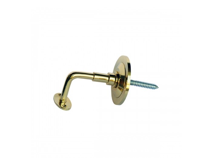 Handrail Bracket EDM Златен Полиран месинг Щип Handrail Bracket EDM Златен Полиран месинг Щип