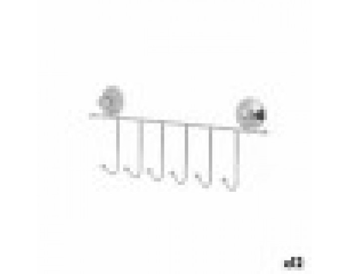 Поставка за Палта за Врата Стомана ABS 39 x 16 x 4,5 cm (12 броя) Поставка за Палта за Врата Стомана ABS 39 x 16 x 4,5 cm (12 броя)