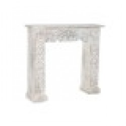 Предна част на камината Home ESPRIT Ела Дървен MDF 113 X 26 X 101 cm - Направи си сам - Железария, Инструменти и Материали