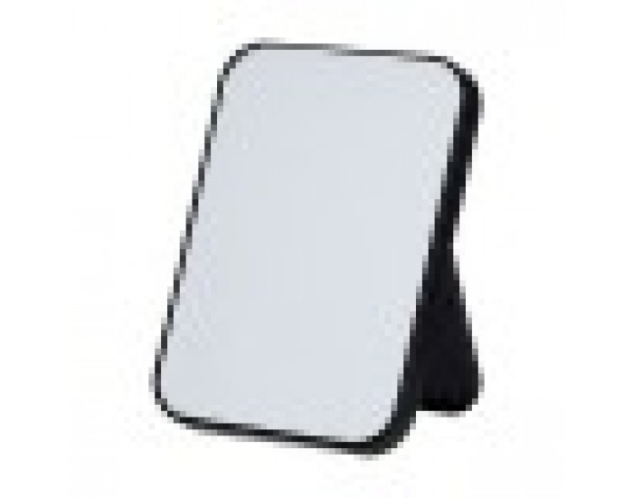 Огледало със Скоба за Монтиране Бял Черен полипропилен 1,7 x 20 x 14 cm (12 броя)