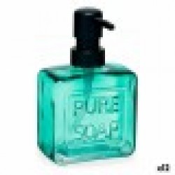 Дозатор за Сапун Pure Soap 250 ml Кристал Зелен Пластмаса (12 броя) - Продукти за баня и WC