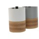 Четка за Баня Home ESPRIT Бял Сив Естествен Смола 9,5 x 9,5 x 37 cm (2 броя) Четка за Баня Home ESPRIT Бял Сив Естествен Смола 9,5 x 9,5 x 37 cm (2 броя)