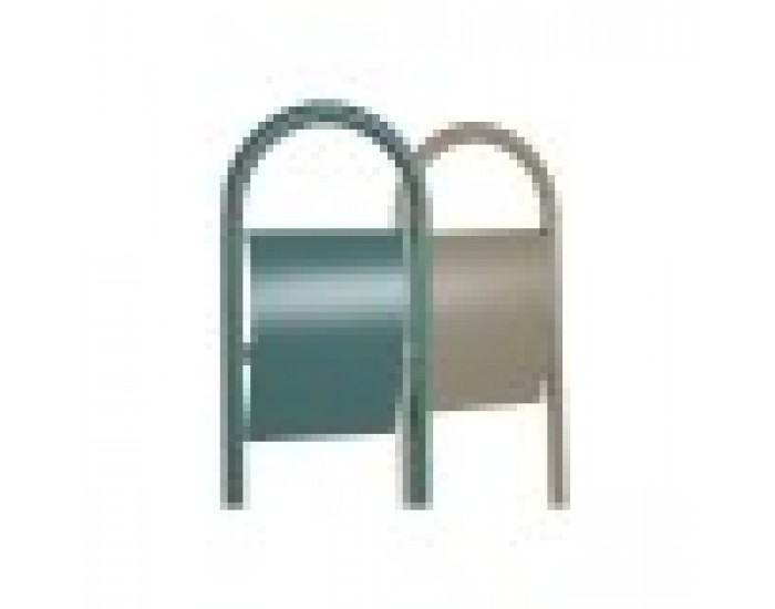 Поставка за Тоалетна Хартия Home ESPRIT Бял цвят тюркоаз Метал 30 x 16 x 78,5 cm (2 броя)