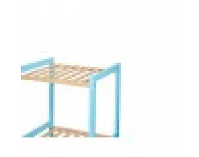 Стелажи за Баня 35 x 30 x 100 cm Син Естествен Бамбук бор Стелажи за Баня 35 x 30 x 100 cm Син Естествен Бамбук бор