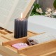Разтегателно Бамбуково Корито за Вана Trayth InnovaGoods Разтегателно Бамбуково Корито за Вана Trayth InnovaGoods