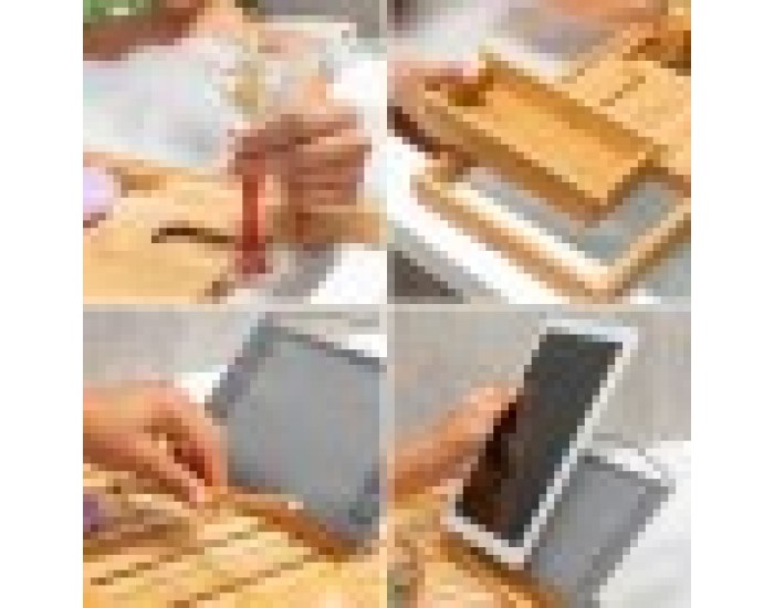 Разтегателно Бамбуково Корито за Вана Trayth InnovaGoods Разтегателно Бамбуково Корито за Вана Trayth InnovaGoods