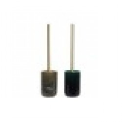 Четка за Баня DKD Home Decor, Сив, Зелен, Смола, 9 x 9 x 37 cm, 2 броя - Продукти за баня и WC