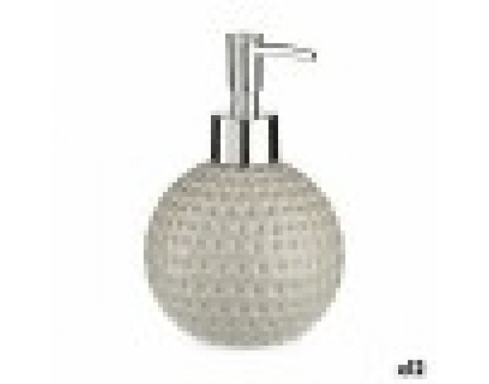 Дозатор за Сапун Golf Керамика Сив Метал 12 броя (300 ml)