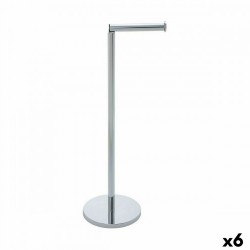 Поставка за Тоалетна Хартия Confortime Сребрист Стомана 42 x 15 cm (6 броя) - Продукти за баня и WC