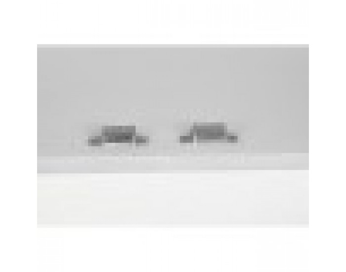 Бюфет DKD Home Decor Ромб Бял Месинг Дърво манго (157 x 43 x 84 cm)