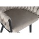 Табуретка DKD Home Decor Черен Бежов Метал 61 x 52 x 101 cm Табуретка DKD Home Decor Черен Бежов Метал 61 x 52 x 101 cm