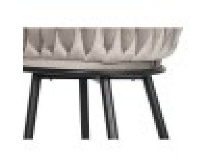 Табуретка DKD Home Decor Черен Бежов Метал 61 x 52 x 101 cm Табуретка DKD Home Decor Черен Бежов Метал 61 x 52 x 101 cm