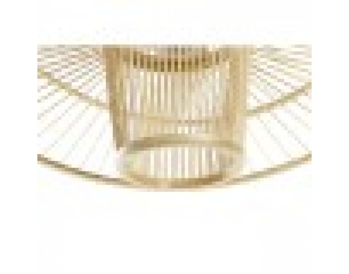 Полилей DKD Home Decor Кафяв Бамбук 50 W 60 x 60 x 28 cm