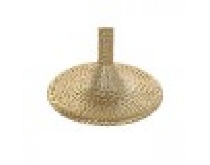 Помощна маса DKD Home Decor, Златен Алуминий, Бял Мрамор, 40 x 40 x 61 cm