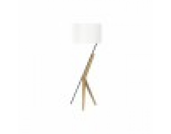 Лампион DKD Home Decor Бял Кафяв Черен Метал Tamm 50 W 220 V 54 x 52 x 145 cm